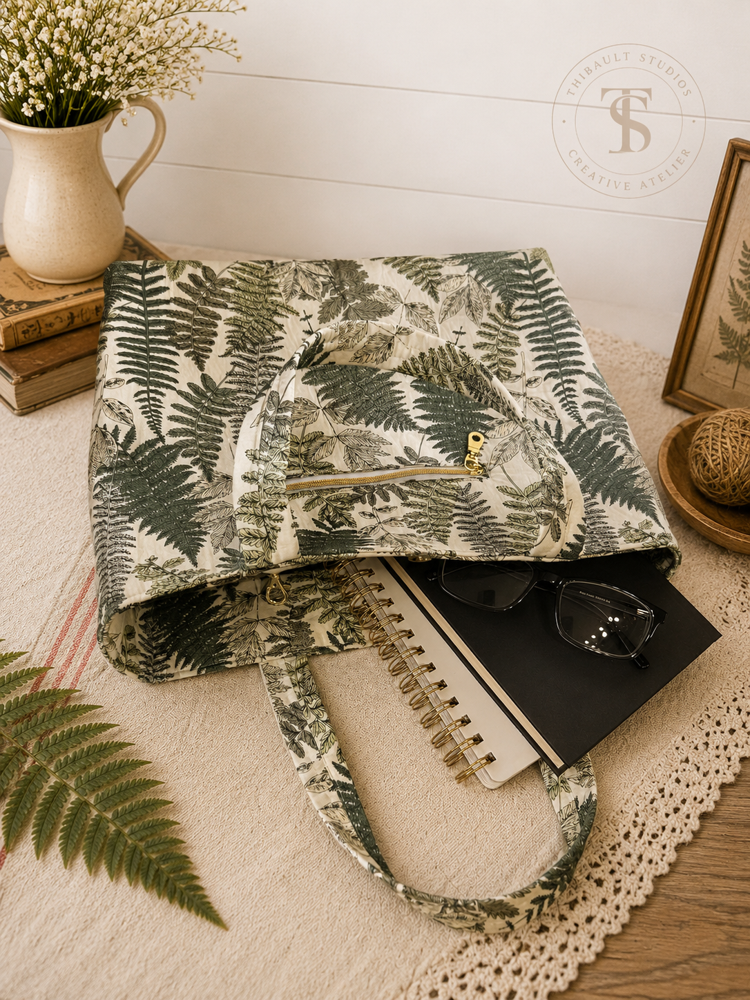 Botanical Fern Tote Bag