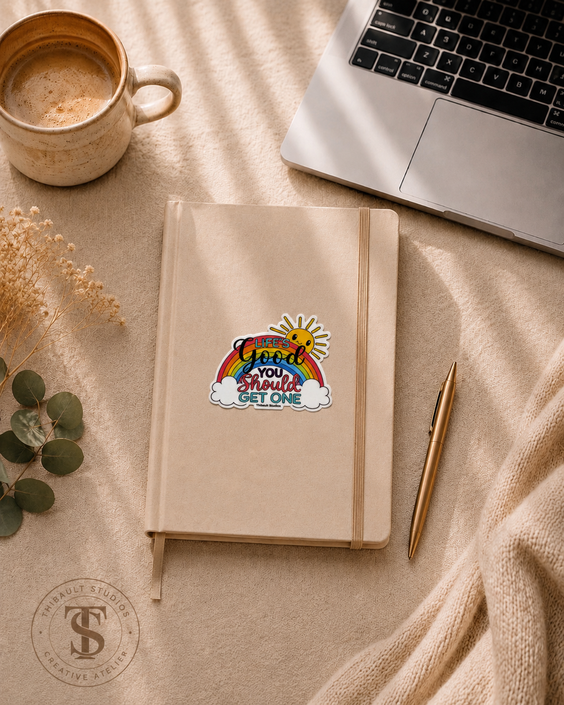 Life's Good Vinyl Sticker