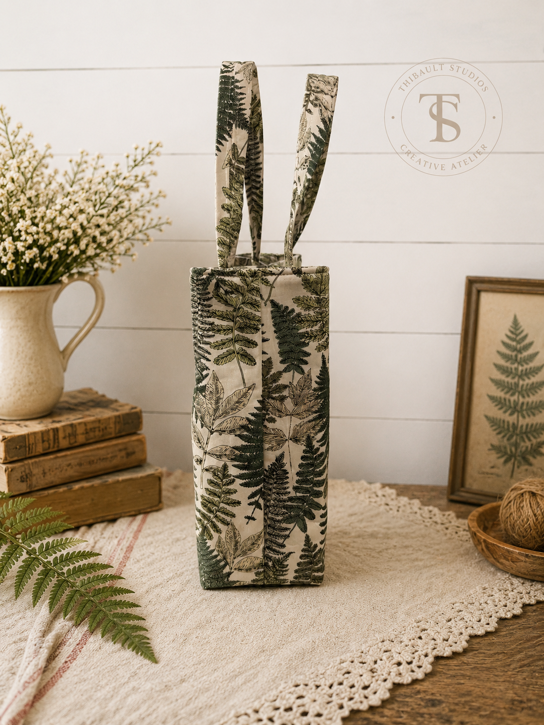 Botanical Fern Tote Bag