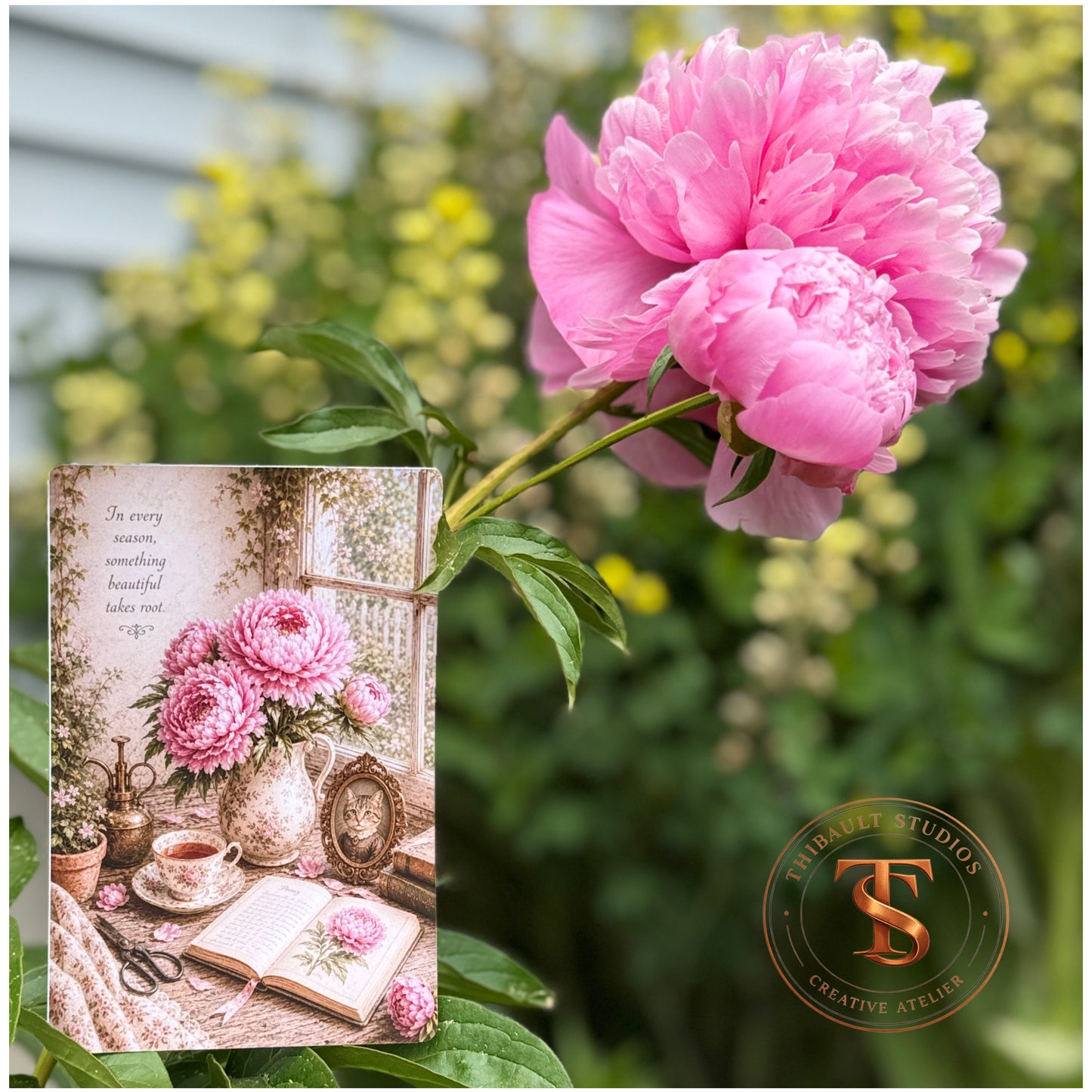 Peony Garden Collection No. 1 Sticker Sheet