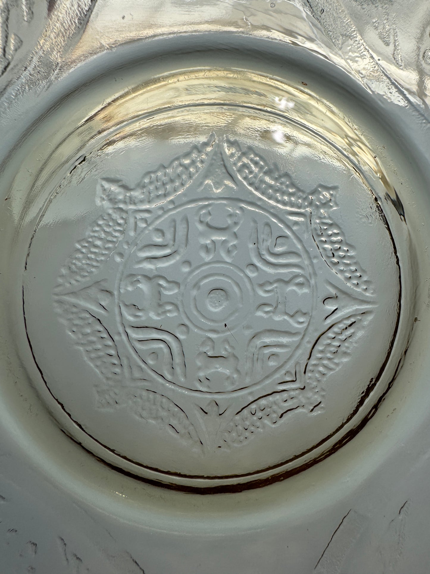 Vintage Pressed Glass Bowls, Early 20th Century, Set of 8
