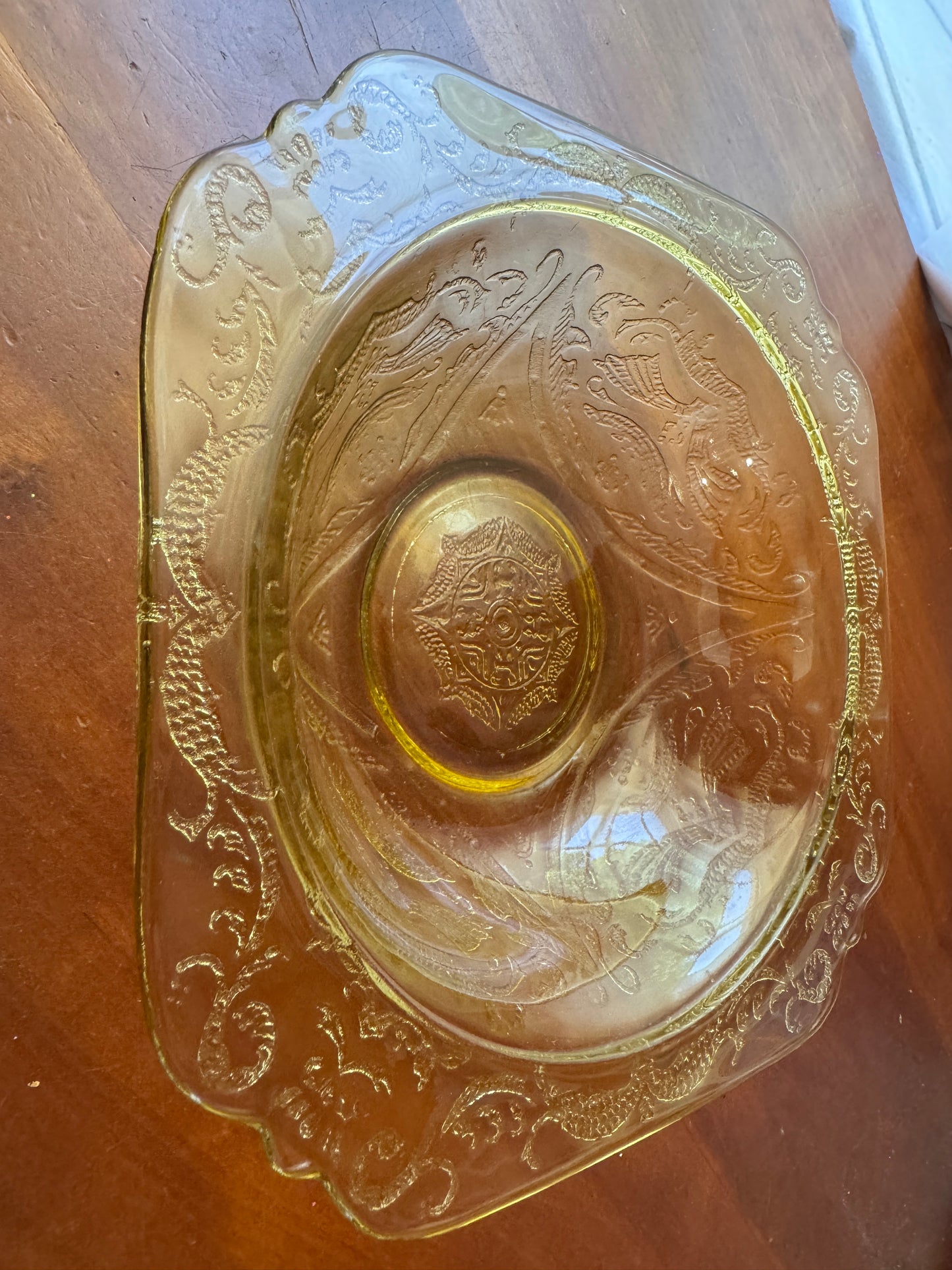 Vintage Pressed Glass Bowls, Early 20th Century, Set of 8